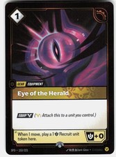 Eye of the Herald Foil Promo Riftbound Organized Play Promotional Cards 153/221 — live eBay listing