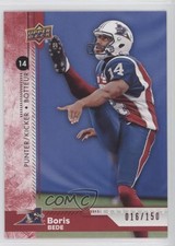2018 Upper Deck CFL Red 16/150 Boris Bede #157 o1h