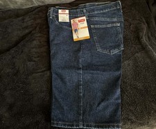 Wrangler Mens Relaxed Fit Blue Jean Denim Shorts Size 30 New with Tags