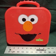 Elmo On the Go Carrying Case - ABC Alphabet Letters - Complete - Sesame Street