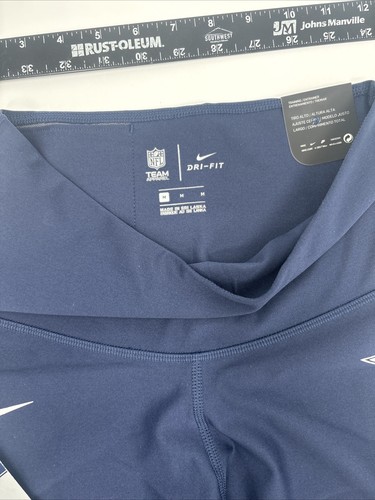 Nike Sculpt Victory Tight Fit Training Leggings Dallas Cowboys Black White Sz. M - Picture 4 of 12