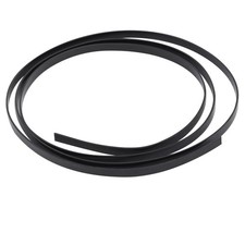 Musiclily Black 1650x7x1.5mm Plastic Acoustic Folk Guitar Binding Purfling Strip