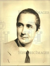 Press Photo Metropolitan Opera singer Nino Martini to appear on CBS