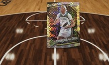 Dominique Malonga 2025 Panini Prizm WNBA #116 Checkerboard SP RC Seattle Storm
