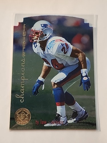 1995 SP Championship Series - Ty Law #30 Die-Cut (RC)