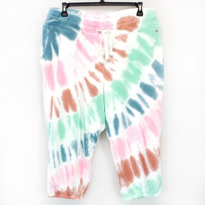 LIVI by Lane Bryant Plus Size Tie-Dye Pockets Joggers Sweatpants Pants 22/24