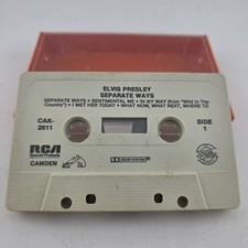 Elvis Presley - Separate Ways - Cassette Tape - 1985 - RCA CAK-2611 Buy2Get1Free
