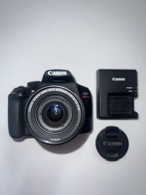 Canon EOS Rebel T6 Digital SLR Camera with 18-55mm Lens and Charger
