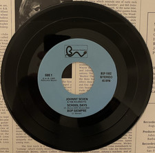 Johnny Seven & The Kilowatts- School Days/Bolero Boogie- 7" Vinyl 4-Song EP- New