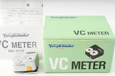 Meter WORKS TOP MINT In/BOX Voigtlander VC Meter Silver Light Meter From JAPAN