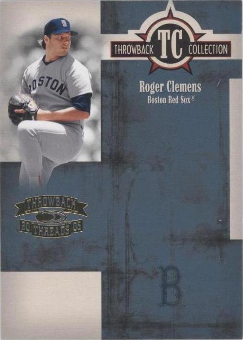 2005 Donruss Throwback Threads - Roger Clemens #TC-21 - 1 of 1