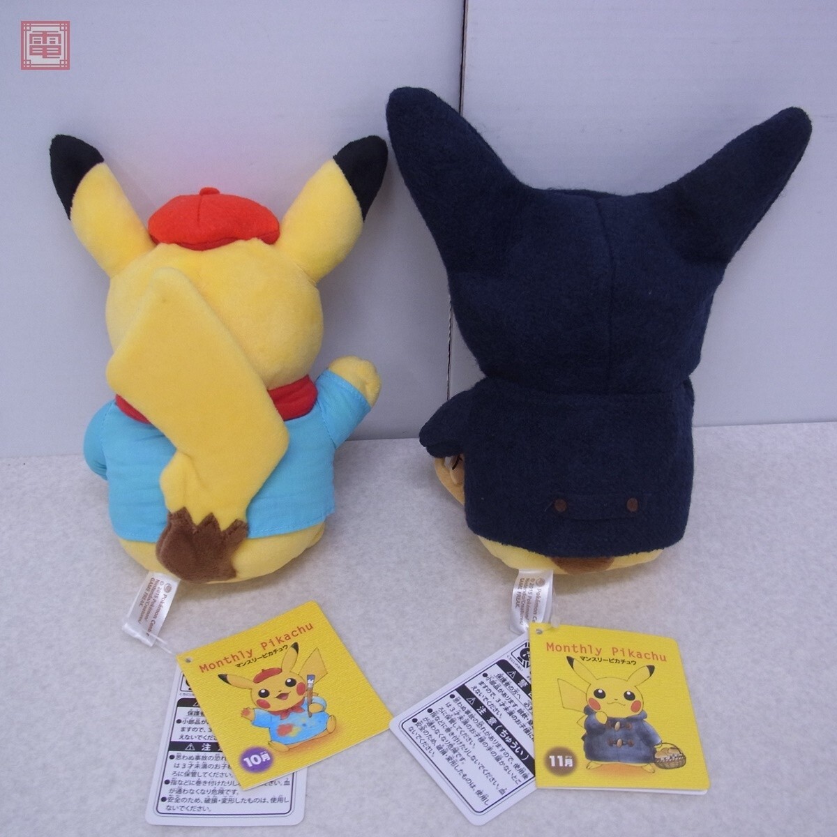 Pokemon Center Monthly Pikachu Set of 12 with Paper Tag | eBay