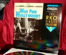 'WHAT PRICE HOLLYWOOD ' - George CUKOR on RKO Classic 12-Inch Laser Disc, NM