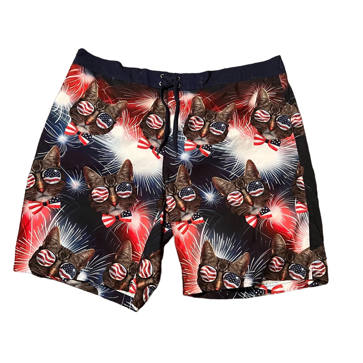 Cat swimming best sale trunks