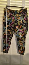 Terra  Sky Skinny Jeggings/Leggings Size 1X 16W-18W  TROPICAL NEW WITH TAGS