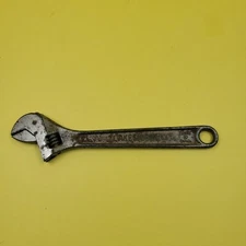 Vintage Lakeside Adjustable cresent Wrench 10" Inch no.84 4700 USA drop forged