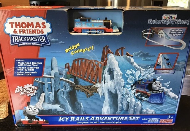 thomas and friends icy rails adventure set