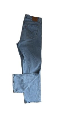 Levis Jeans Damen RIBCAGE STRAIGHT blau W31 L29 neuwertig