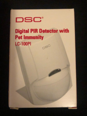 DSC LC-100PI Digital PIR Detector with Pet Immunity - Brand New