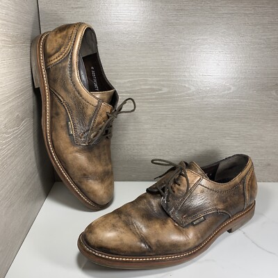 Mephisto Brown Leather Oxford Dress Shoes Men’s U.S. Size 12 Marlon | Mephisto USA main image 3