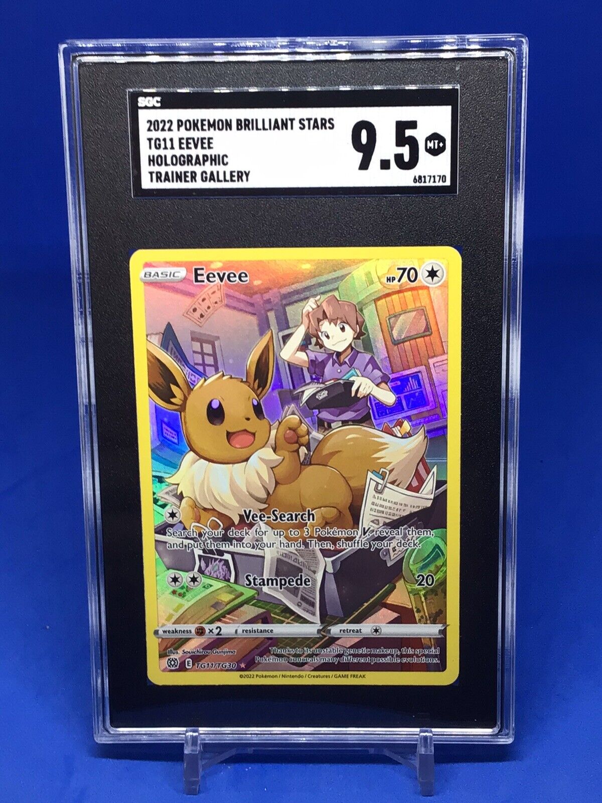 2022 Pokemon TCG Brilliant Stars #089/172 Spiritomb - Common NM/M FREE  SLEEVE