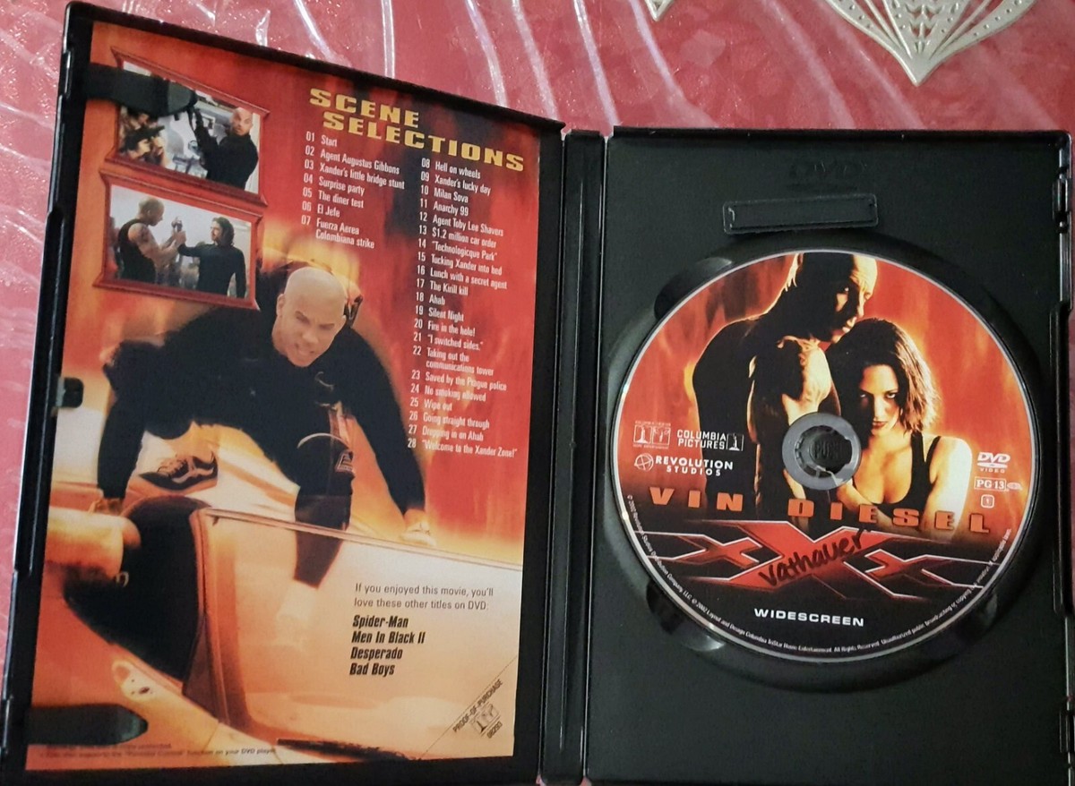 xXx DVD 2002 Columbia Widescreen Special Edition Vin DIesel  