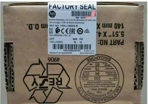 Modulo controller 16 punti originale Allen-Bradley 1763-L16DWD/B MicroLogix 1100 - Foto 5 di 13