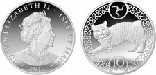 Isle of Man 10p pence lucky MANX CAT 😺 coin 2017 - 2021 good CIRC & UNC UK IOM