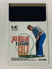 PC Engine Jack Nicklaus' Greatest 18 Holes of Major Championship Golf 8151 SP