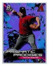 2019 Bowman Platinum Prismatic Prodigies PURPLE Taylor Widener 21/250 (NVB)