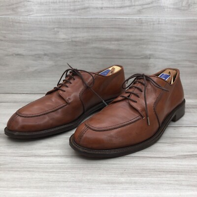 Vito Rapolo Shoes Mens Size 10.5 Brown Leather Derby Dress Lace Up Made In Italy Vito Rufolo Men main image 4