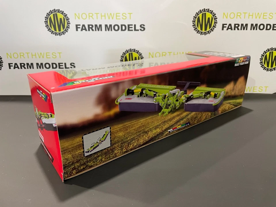 BRITAINS 43303 1:32 SCALE CLAAS DISCO 1100C BUTTERFLY MOWERS - Image 3 of 3