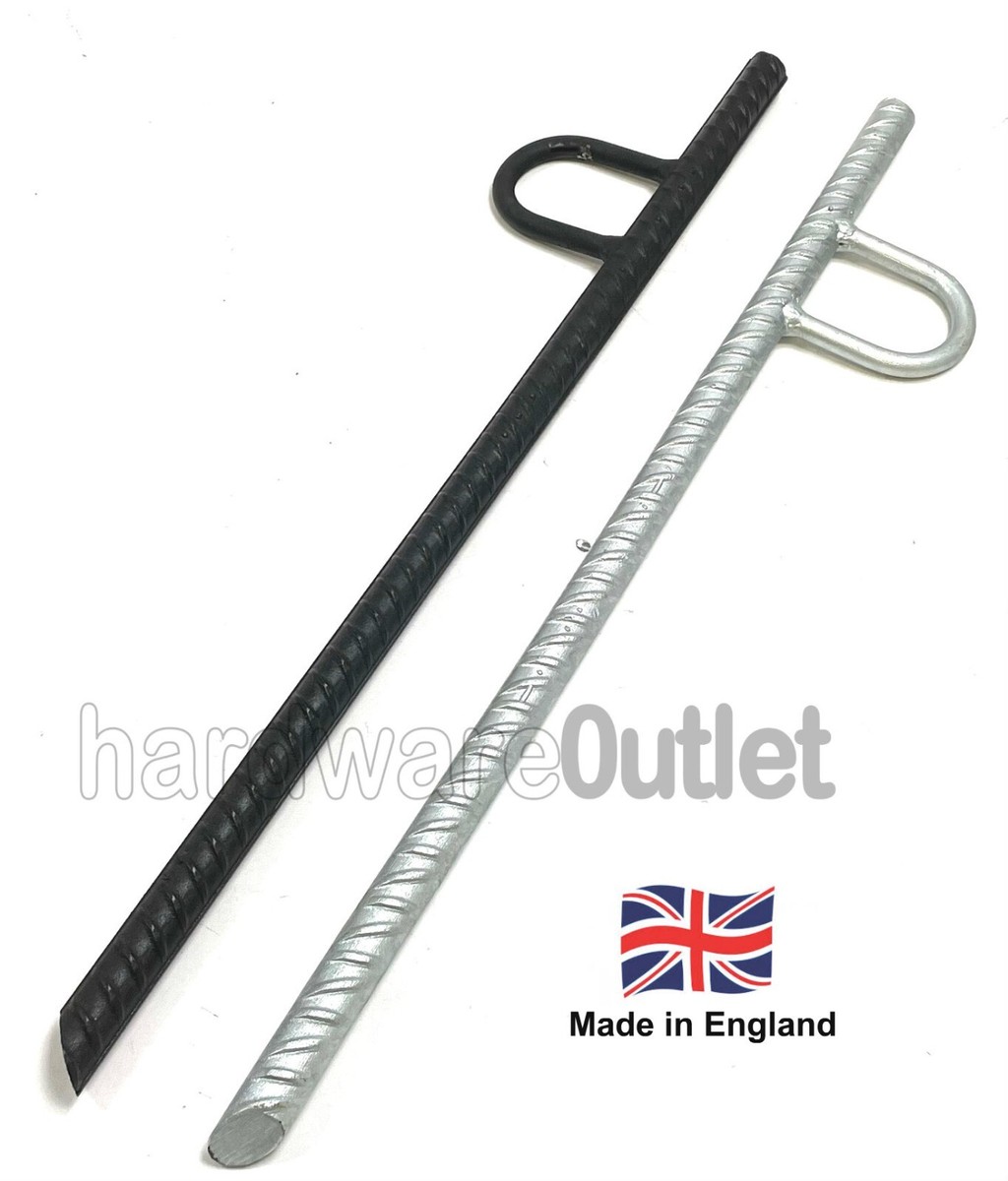 Rebar Ground STAKE Loop 600 x 20 mm Ø Ground Anchor Horse Tether