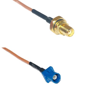 RG316 SMA Female O-Ring to Fakra C Male RF Cable Rapid-SHIP LOT