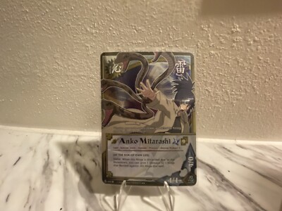 NARUTO TCG- Anko Mitarashi. Foil. N440. Rare. 1st Edition.