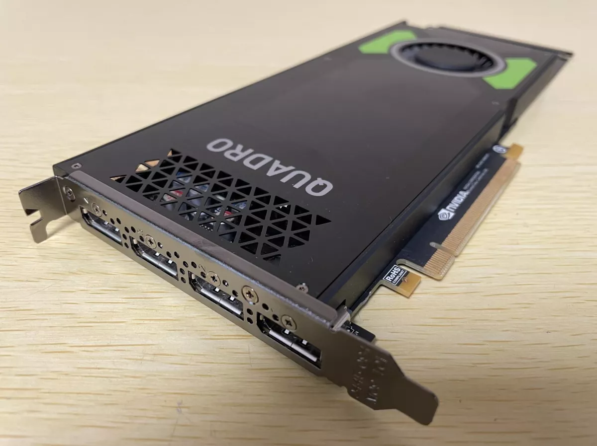 NVIDIA Quadro P4000 TWPW0 PCI-E 8GB GDDR5 Quad Displayport Video Card
