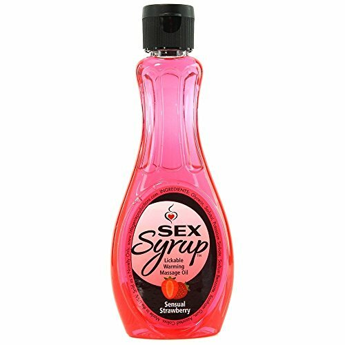 Sex Syrup Lickable Warming Massage Oil Sensual Strawberry 4 Ounce | eBay