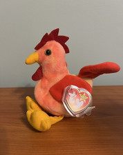 TY Beanie Baby - DOODLE The Rooster 4th Generation 6 Inch Plush Toy