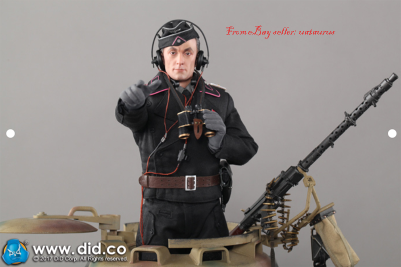 Did 1/6 D80117w Wehrmacht Heer Tiger Ace Otto Carius Summer