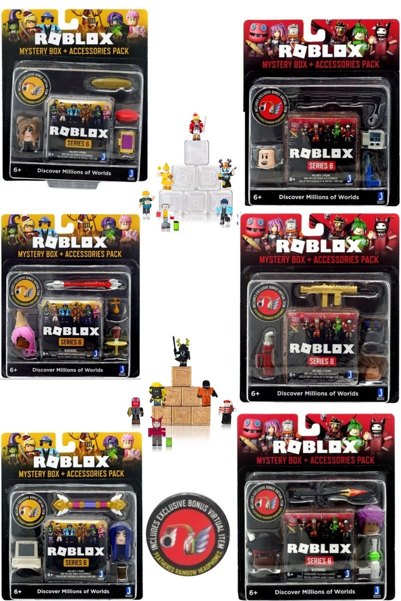 Special Edition ROBLOX Series 6 8 Blind Mystery Figure Box