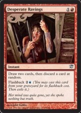 Desperate Ravings - Foil LP, English MTG Innistrad
