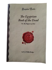 RARE HTF - Forgotten Books - The Egyptian Book Of The Dead E.A. Wallis Budge