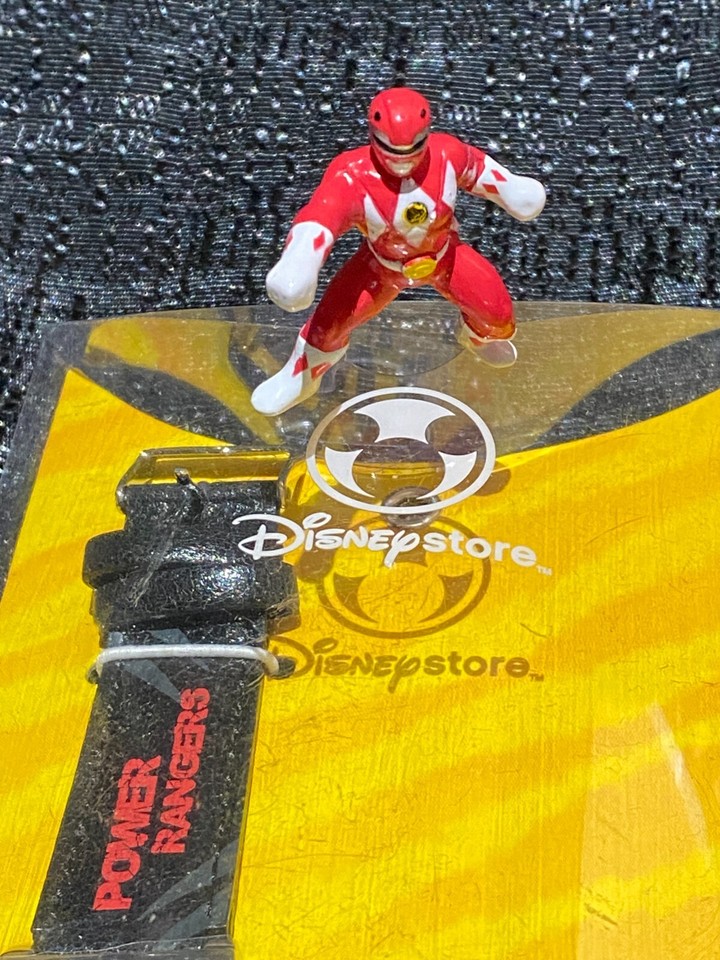 Disney Store Exclusive Power Rangers Jungle Fury Red Ranger Wrist Watch ...