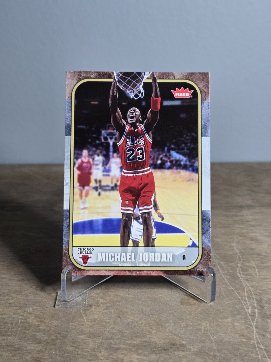 NM-MT 2007-08 Fleer Michael Jordan #79 Chicago Bulls HOF | eBay