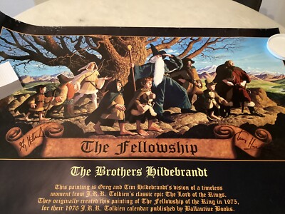 The Fellowship by the Brothers Hildebrandt Signed Poster | eBay