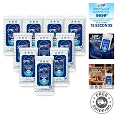 Travel-Size Hand Sanitizer Wipes - 200 Individually Wrapped, Gentle & Effective