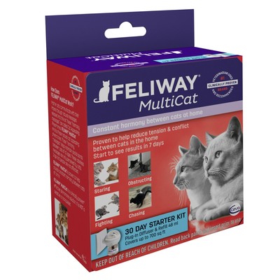 feliway multicat diffuser starter kit