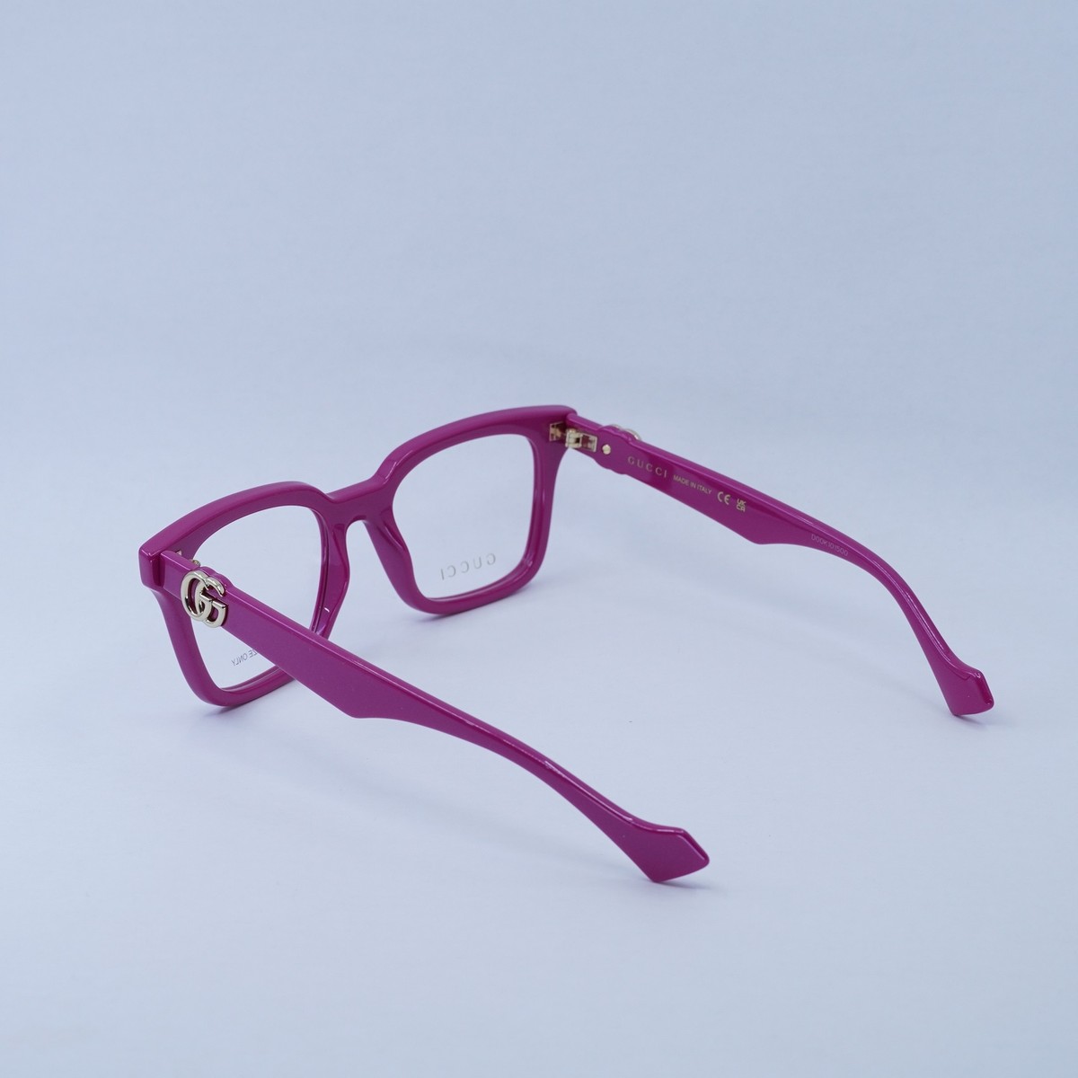 Gucci GG1728O 004 BRAND NEW Eyeglasses Red Pink Square Women GG1728O Eyeglasses - Gucci Authorized Retailer | coolframes  main image 2
