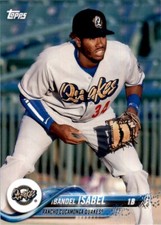 2018 Topps Pro Debut Ibandel Isabel Rookie Rancho Cucamonga Quakes #38 Minor