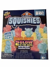 Elmer's Squishies Glow In The Dark Kit-Mystery Characters
